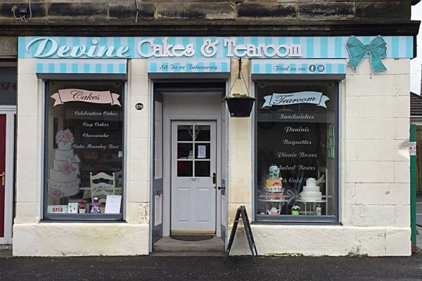 Devine Cakes & Tearoom  (Leslie, Glenrothes) slide 1